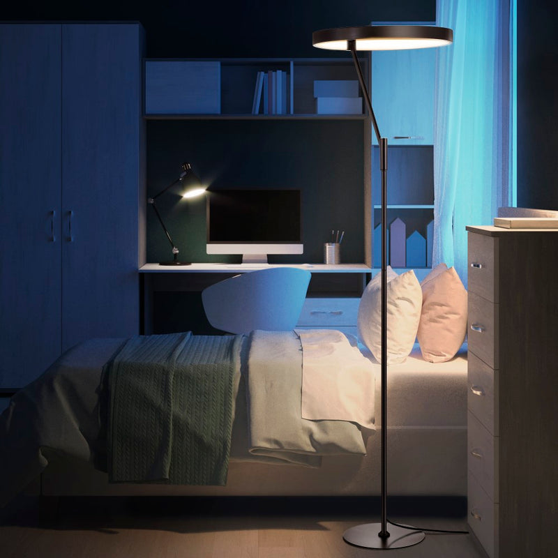 Owen 66.7" Integrated LED Metal Floor Lamp - JONATHAN Y