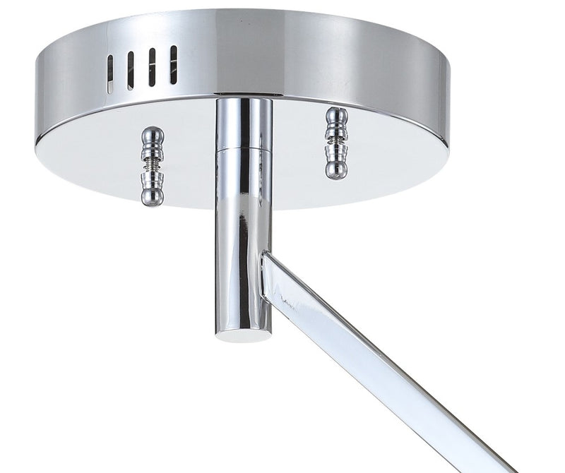 Owen 17.5" Dimmable Integrated LED Metal Semi Flush Mount - JONATHAN Y