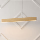 Draper Dimmable Adjustable Integrated LED Metal Linear Pendant