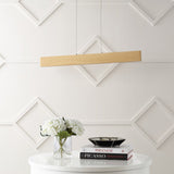 Draper Dimmable Adjustable Integrated LED Metal Linear Pendant