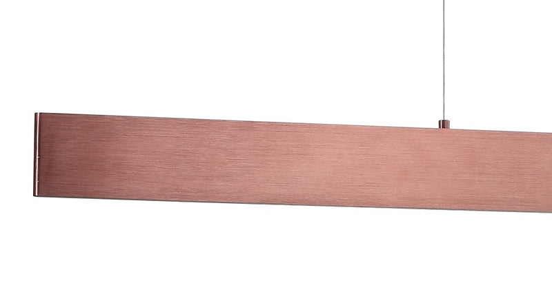 Draper Dimmable Adjustable Integrated LED Metal Linear Pendant - JONATHAN Y