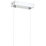 Ned 39" Dimmable Adjustable Integrated LED Metal Linear Pendant - JONATHAN Y