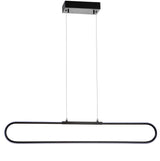 Ned 39" Dimmable Adjustable Integrated LED Metal Linear Pendant - JONATHAN Y