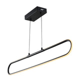 Ned 39" Dimmable Adjustable Integrated LED Metal Linear Pendant - JONATHAN Y