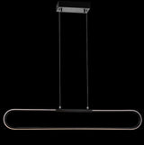 Ned 39" Dimmable Adjustable Integrated LED Metal Linear Pendant - JONATHAN Y