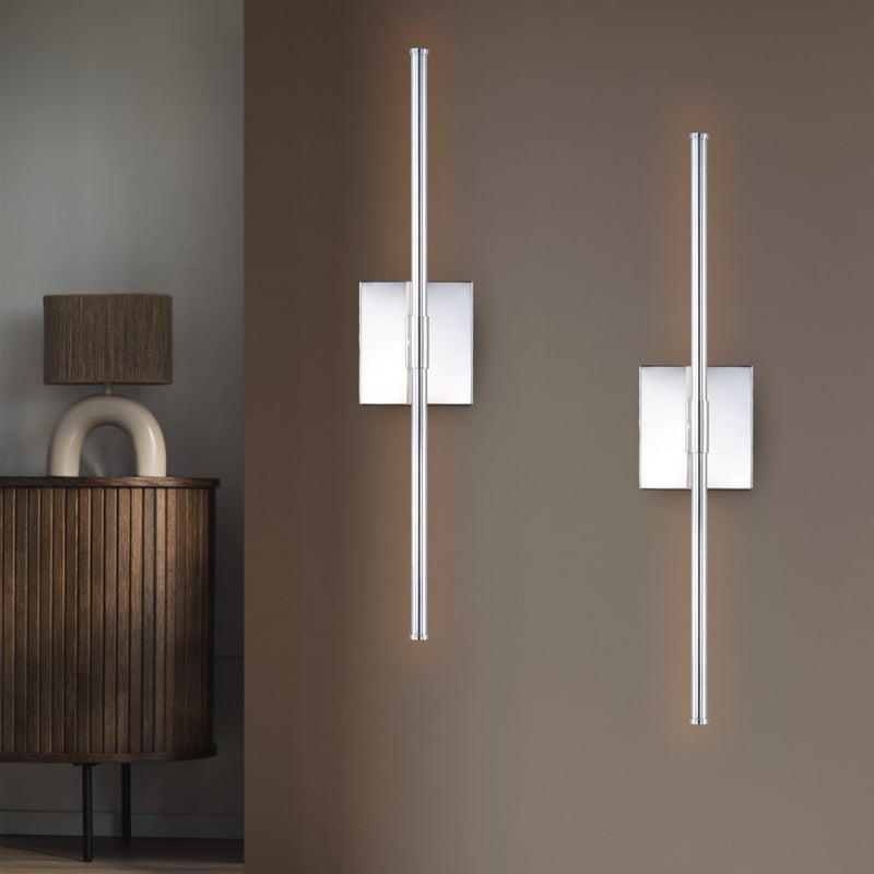 Makena Dimmable Integrated LED Metal Wall Sconce