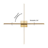 Makena Dimmable Integrated LED Metal Wall Sconce