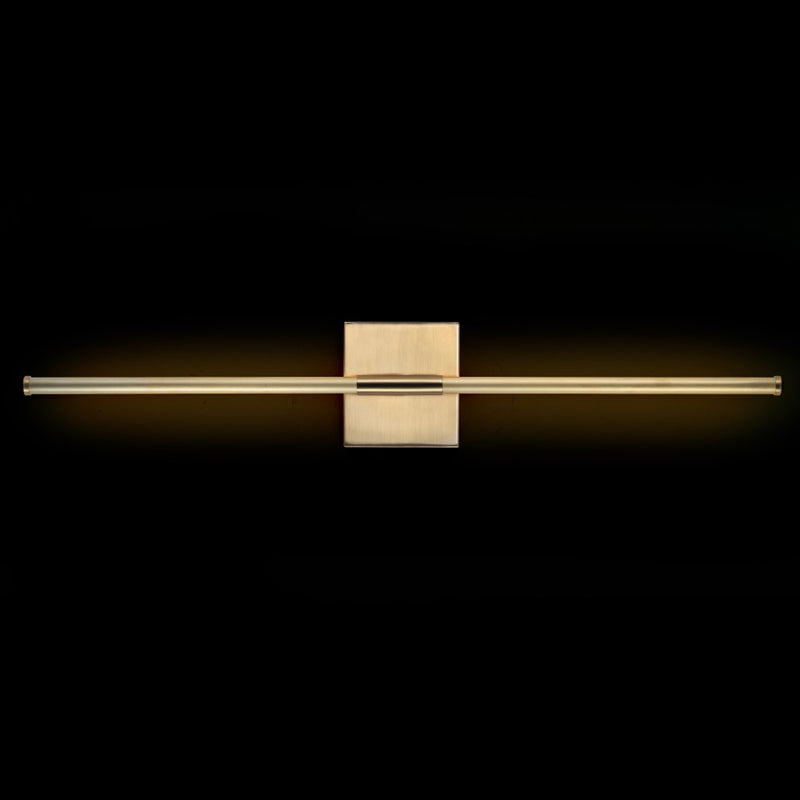 Makena 28" Dimmable Integrated LED Metal Wall Sconce - JONATHAN Y