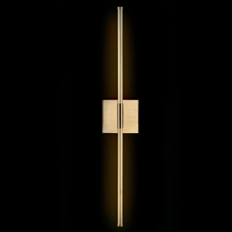 Makena 28" Dimmable Integrated LED Metal Wall Sconce - JONATHAN Y