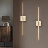 Makena Dimmable Integrated LED Metal Wall Sconce