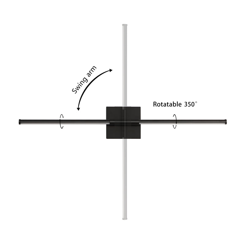 Makena Dimmable Integrated LED Metal Wall Sconce