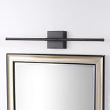 Makena 28" Dimmable Integrated LED Metal Wall Sconce - JONATHAN Y