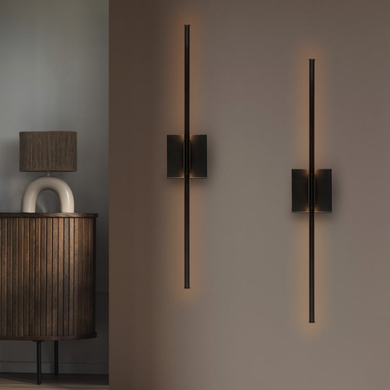Makena Dimmable Integrated LED Metal Wall Sconce