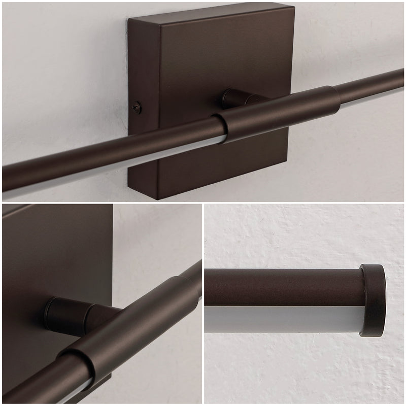 Makena Dimmable Integrated LED Metal Wall Sconce