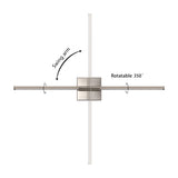 Makena Dimmable Integrated LED Metal Wall Sconce