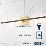 Makena Dimmable Integrated LED Metal Wall Sconce