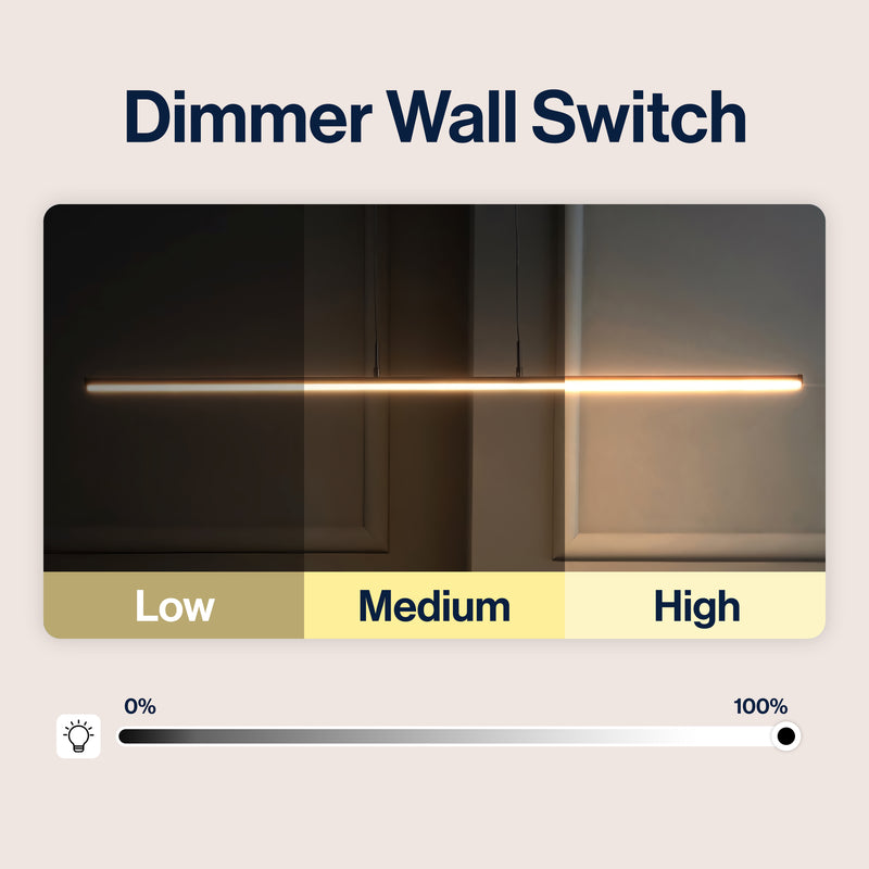 Conley 39.5" Dimmable Adjustable Integrated LED Metal Linear Pendant