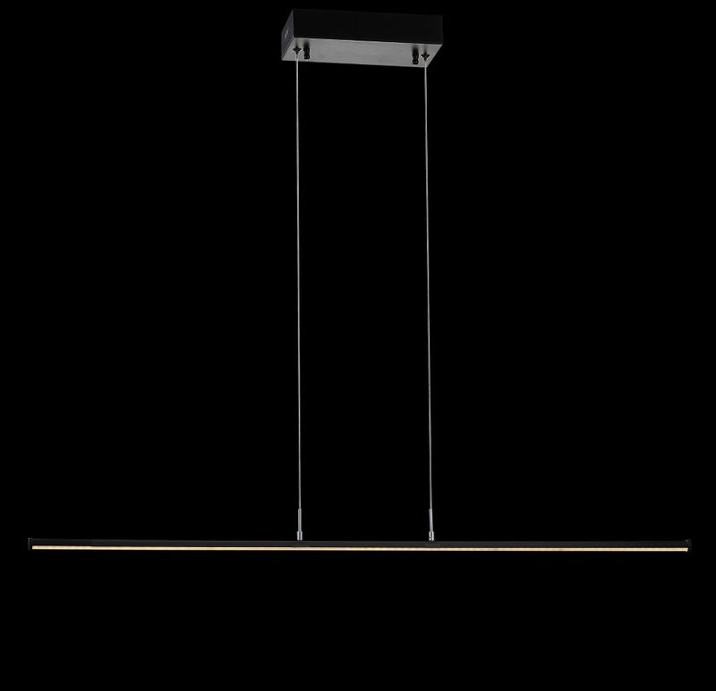 Conley 39.5" Dimmable Adjustable Integrated LED Metal Linear Pendant - JONATHAN Y