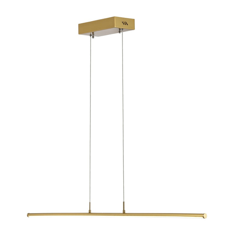 Conley 39.5" Dimmable Adjustable Integrated LED Metal Linear Pendant - JONATHAN Y