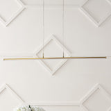 Conley 39.5" Dimmable Adjustable Integrated LED Metal Linear Pendant - JONATHAN Y