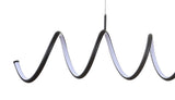 Ali 31" Dimmable Adjustable Integrated LED Metal Linear Pendant - JONATHAN Y