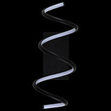 Scribble 7" Modern Metal Integrated LED Vanity Light Sconce - JONATHAN Y