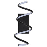 Scribble 7" Modern Metal Integrated LED Vanity Light Sconce - JONATHAN Y