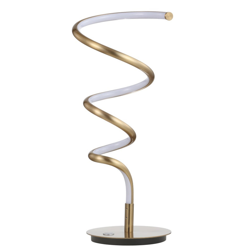 Scribble 19.75" Modern Dimmable Metal Integrated LED Table Lamp - JONATHAN Y