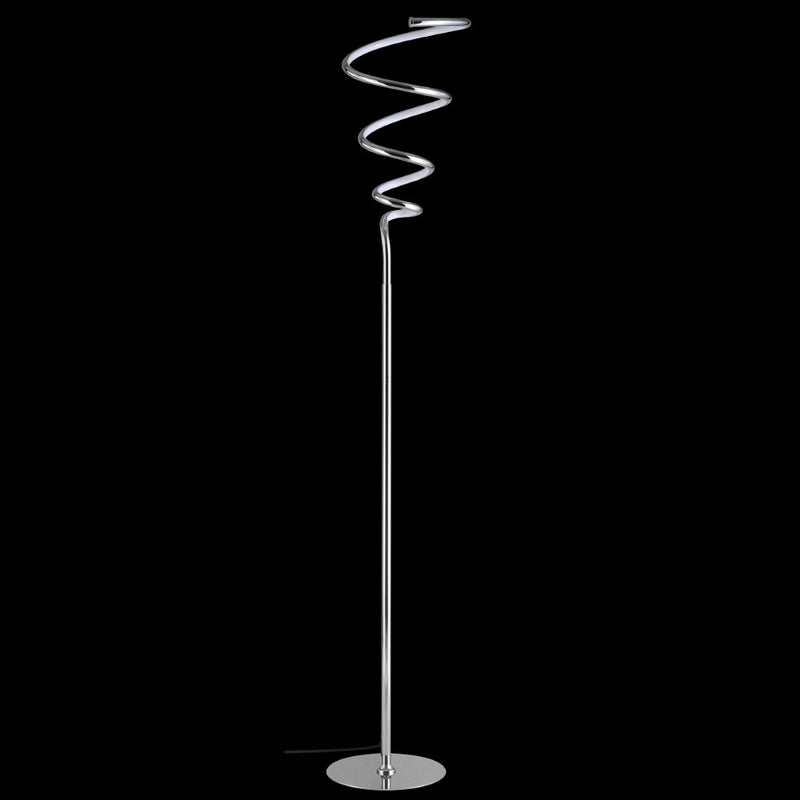 Scribble 60.5" Modern Dimmable Metal Integrated LED Floor Lamp - JONATHAN Y
