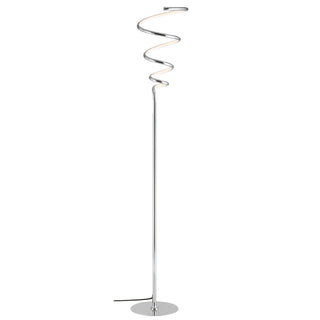 Scribble 60.5" Modern Dimmable Metal Integrated LED Floor Lamp - JONATHAN Y