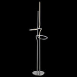 Sketch 64" Minimalist Dimmable Metal Integrated LED Floor Lamp - JONATHAN Y
