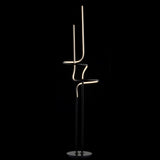 Sketch 64" Minimalist Dimmable Metal Integrated LED Floor Lamp - JONATHAN Y