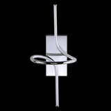 Sketch 9" Minimalist Metal Integrated LED Vanity Light Sconce - JONATHAN Y