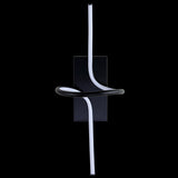 Sketch 9" Minimalist Metal Integrated LED Vanity Light Sconce - JONATHAN Y
