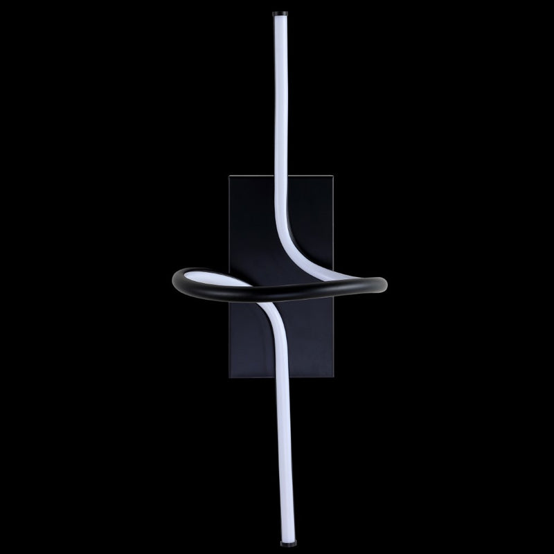 Sketch 9" Minimalist Metal Integrated LED Vanity Light Sconce - JONATHAN Y