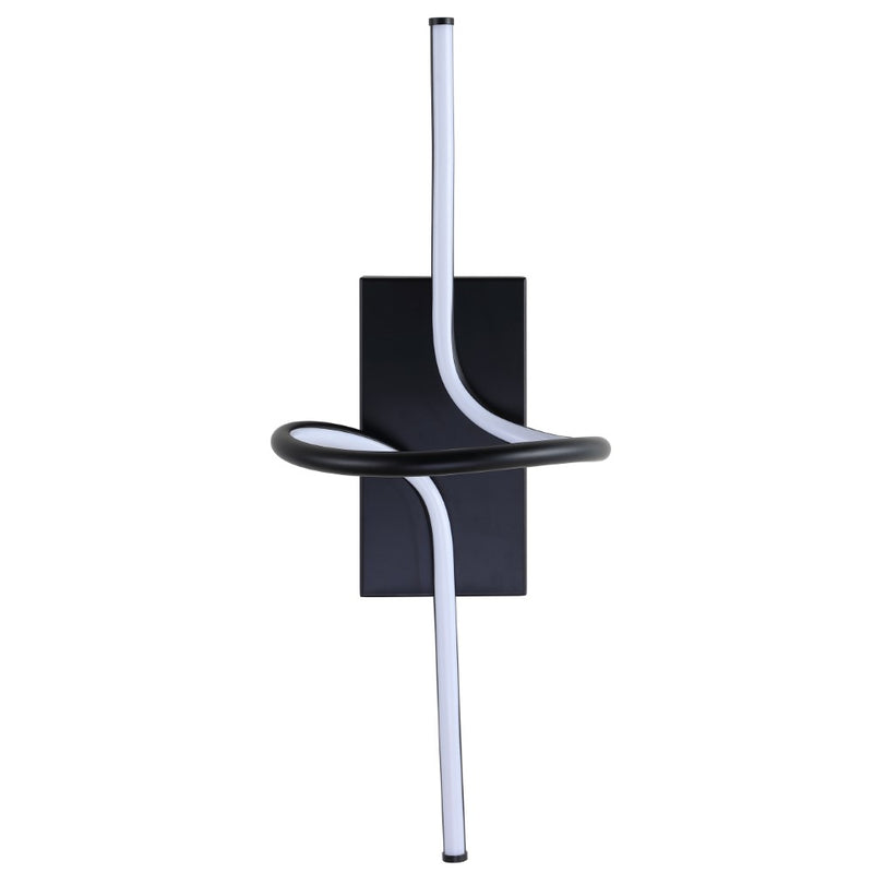 Sketch 9" Minimalist Metal Integrated LED Vanity Light Sconce - JONATHAN Y