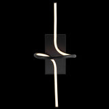 Sketch 9" Minimalist Metal Integrated LED Vanity Light Sconce - JONATHAN Y