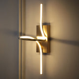 Sketch 9" Minimalist Metal Integrated LED Vanity Light Sconce - JONATHAN Y