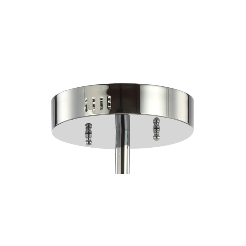 Crucis 31.5" Modern Metal Integrated LED Semi Flush Mount - JONATHAN Y