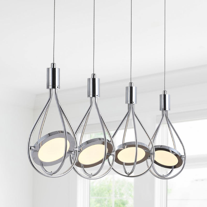 Orion Adjustable Modern Integrated Cluster LED Metal Pendant