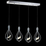 Orion Adjustable Modern Integrated Cluster LED Metal Pendant