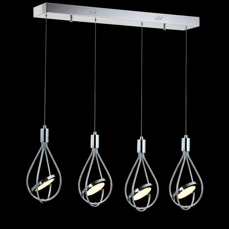 Orion Adjustable Modern Integrated Cluster LED Metal Pendant