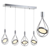 Orion Adjustable Modern Integrated Cluster LED Metal Pendant