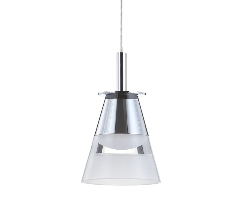 Alain Adjustable Metal Integrated LED Pendant - JONATHAN Y