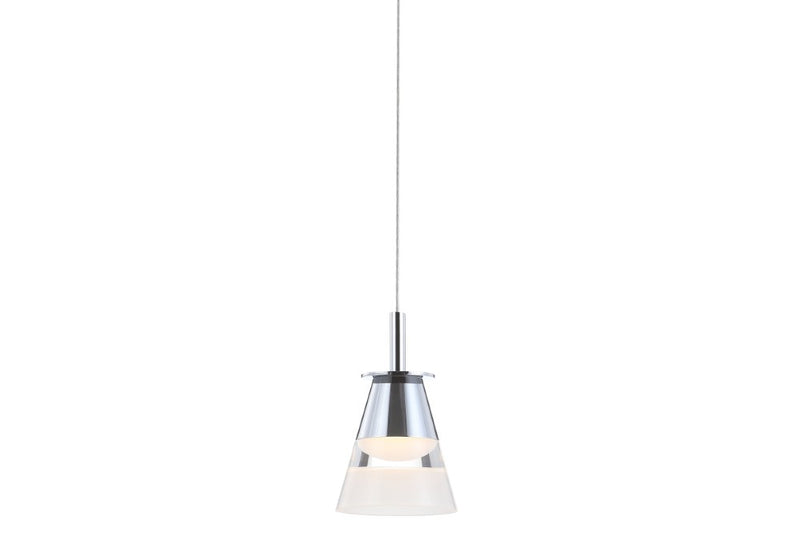 Alain Adjustable Metal Integrated LED Pendant - JONATHAN Y