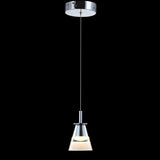 Alain Adjustable Metal Integrated LED Pendant - JONATHAN Y