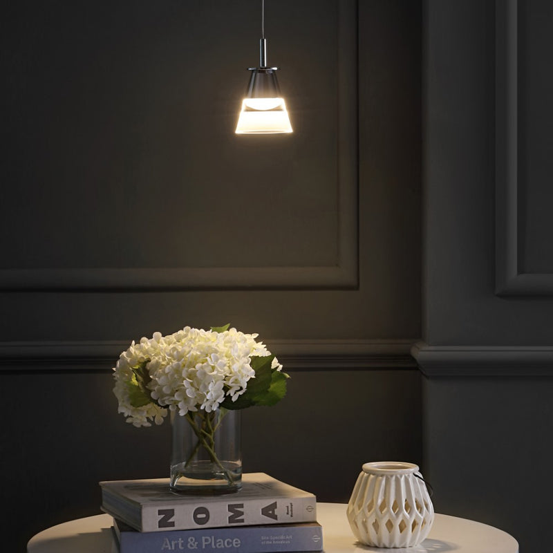 Alain Adjustable Metal Integrated LED Pendant - JONATHAN Y