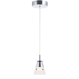 Alain Adjustable Metal Integrated LED Pendant - JONATHAN Y