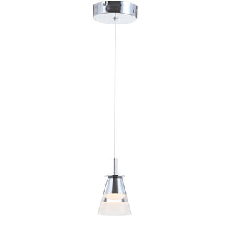 Alain Adjustable Metal Integrated LED Pendant - JONATHAN Y