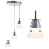 Alain Adjustable Metal Integrated LED Pendant